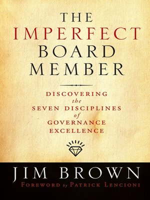 The Imperfect Board Member - ebook
